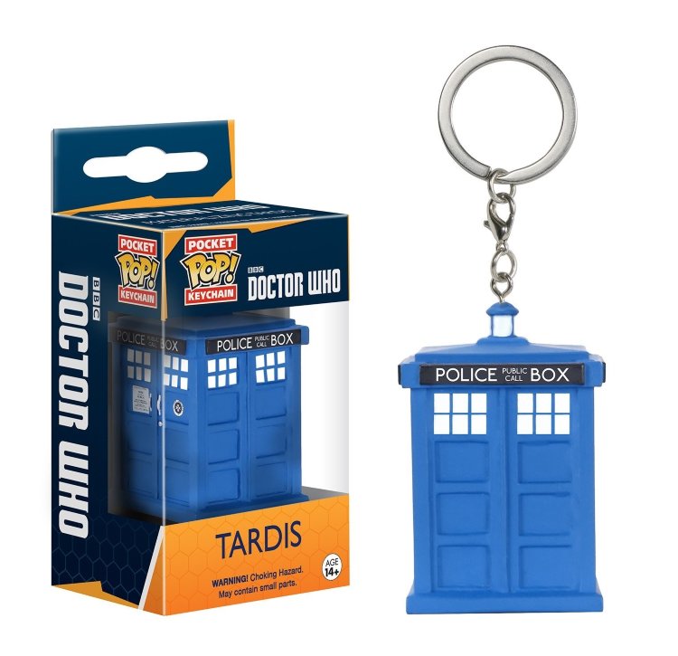 Funko Doctor Who Pocket POP! TV Tardis Keychain