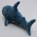 Мягкая игрушка «Акула», 60 см, цвет синий