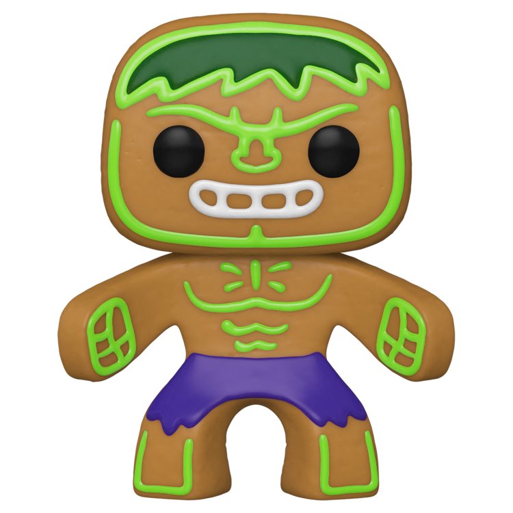 Фигурка Funko POP! Bobble Marvel Holiday Gingerbread Hulk