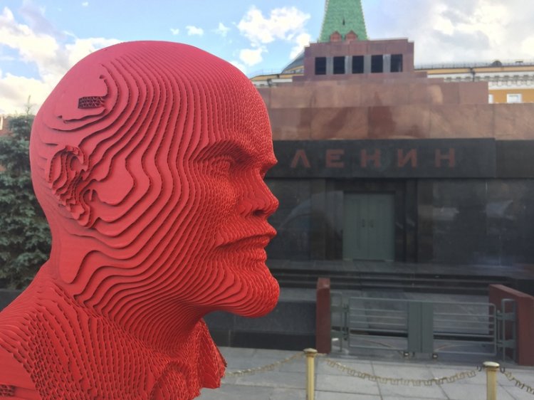 Сборный бюст Ленин