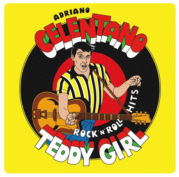 Adriano Celentano. Teddy Girl - Rock'N'Roll Hits LP