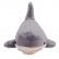 Мягкая игрушка Акула серый 50 см