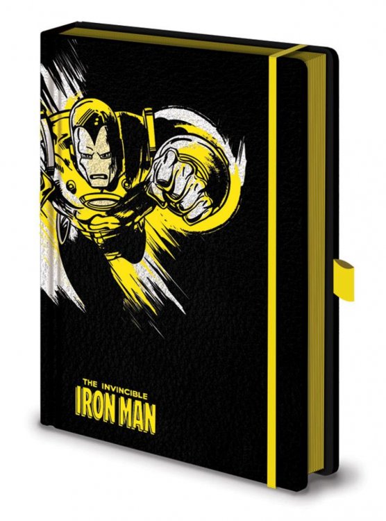 Записная книжка Marvel Comics (Iron Man Mono) Premium A5 SR72505