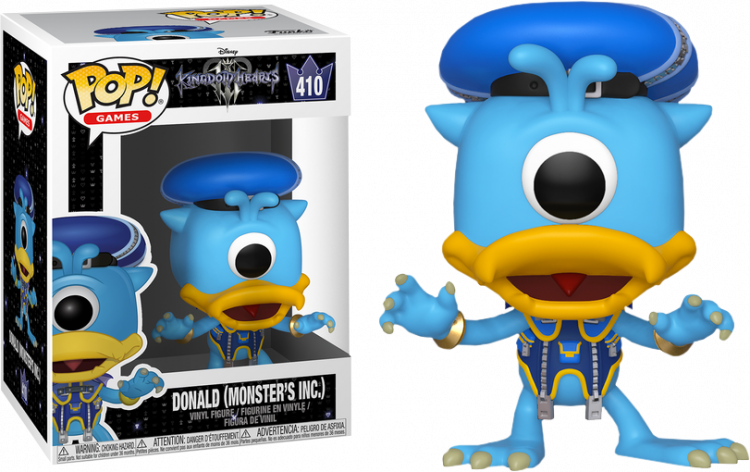 Фигурка Funko POP! Games: Kingdom Hearts 3 Donald (Monsters Inc.)