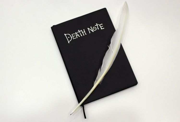 Блокнот Тетрадь Смерти+Перо ручка