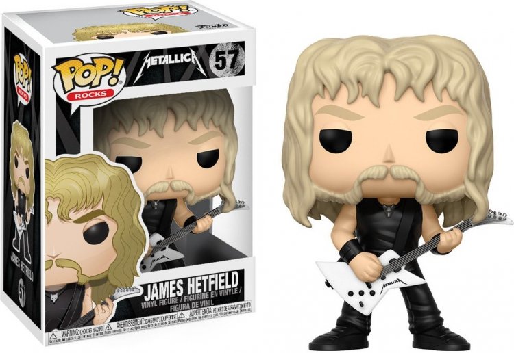 Фигурка Funko POP! Rocks Metallica James Hetfield 13806