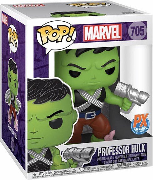 Фигурка Funko POP! Bobble: Marvel: 6" Professor Hulk w/(GW) Chase (Exc) 51722