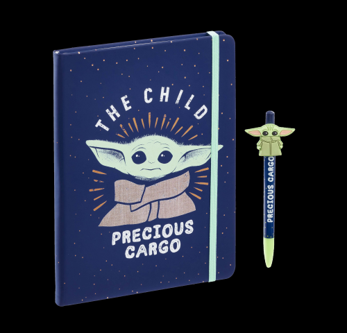 Записная книжка Funko Star Wars Mandalorian:The Child: Notebook & Pen: Precious Car UT-SW06482
