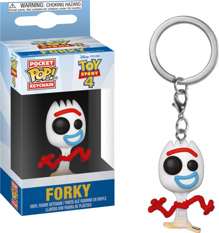 Брелок Funko POP! Keychain Animated: Toy Story 4 Forky
