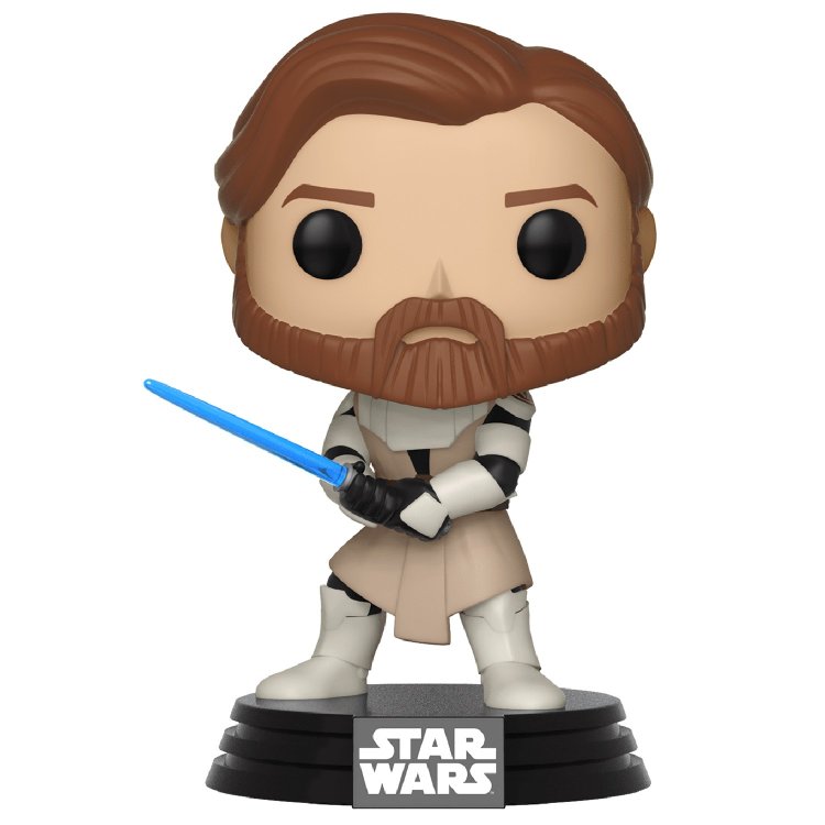 Фигурка Funko POP! Bobble Star Wars Clone Wars Obi Wan Kenobi