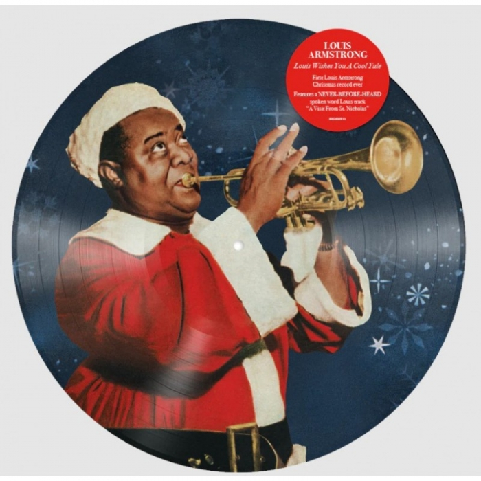 Louis Armstrong. Wishes You A Cool Yule (picture) LP