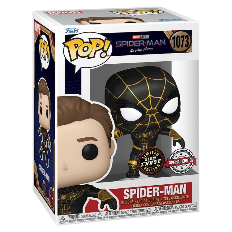 Фигурка Funko POP! Bobble Marvel Spider-Man No Way Home Spider-Man w/(GW)Chase (Exc) (1073) 65038