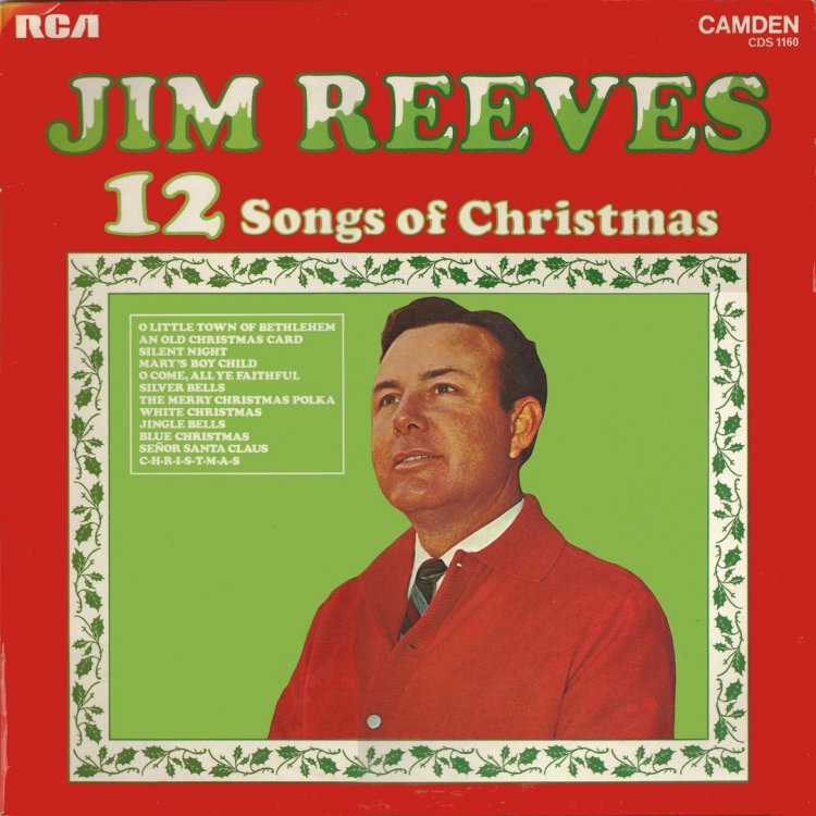 Jim Reeves. 12 Songs of Christmas LP