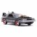 Модель Машинки Hollywood Rides Back to the Future 3 1:24 Time Machine Primer Brushed Raw Metal 32166