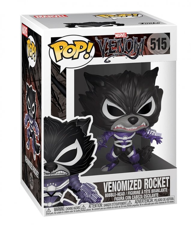 Фигурка Funko POP! Bobble: Marvel: Venom S2: Rocket Raccoon 40707