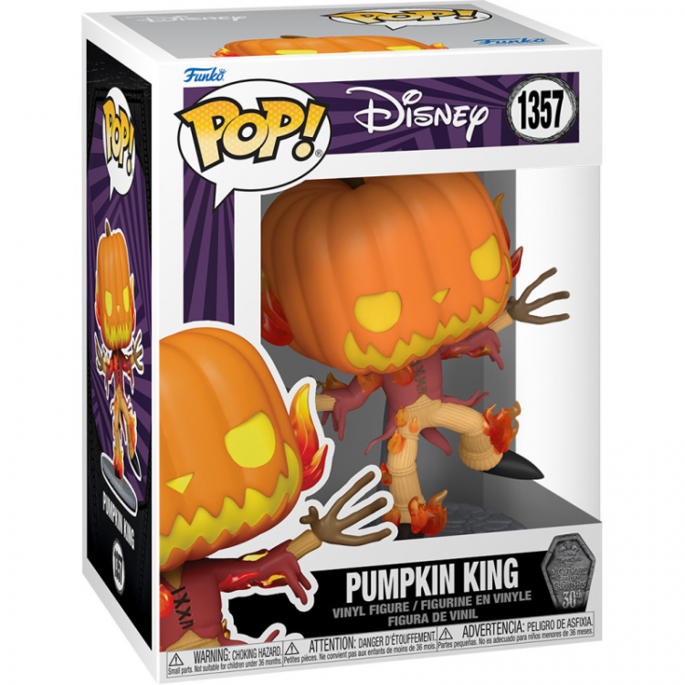 Фигурка Funko POP! Disney TNBC 30th Pumpkin King (1357) 72314