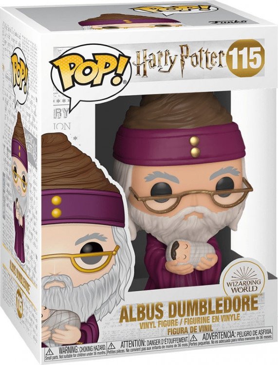 Фигурка Funko POP! Vinyl: Harry Potter: Dumbledore w/Baby Harry 48067