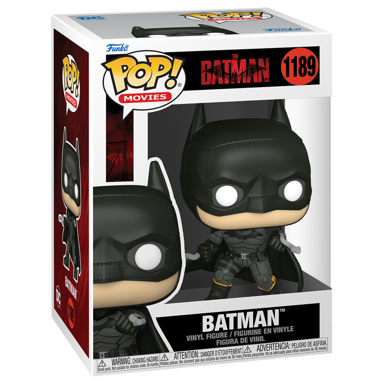 Фигурка Funko POP! Movies The Batman Batman (Battle-Ready) 59278