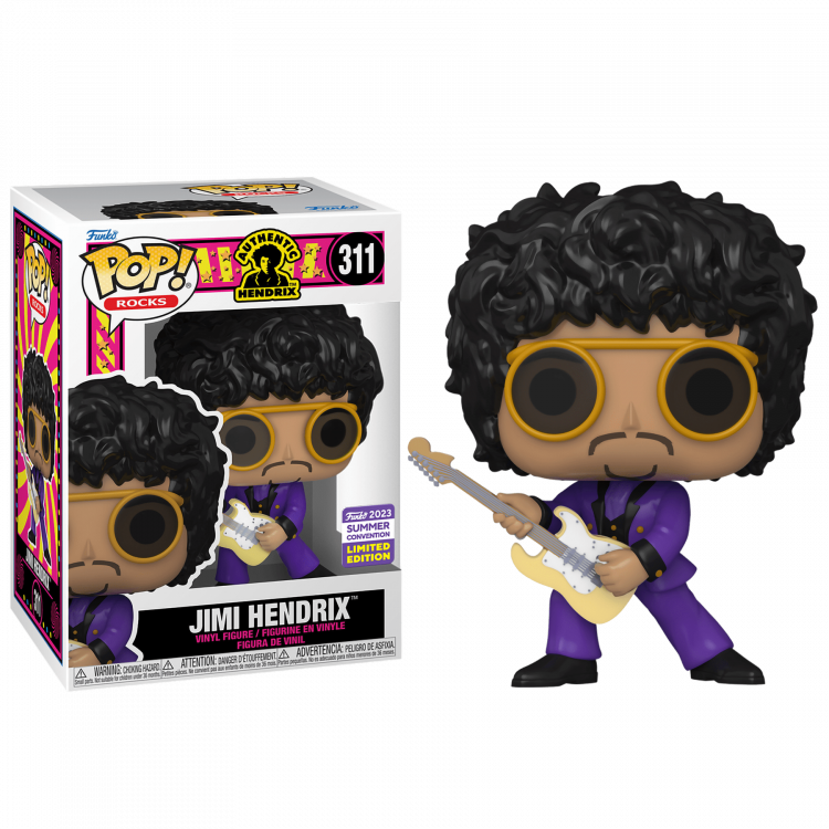 Фигурка Funko POP! Rocks Jimi Hendrix Jimi Hendrix in Purple Suit SDCC23 (Exc) (311) 70284