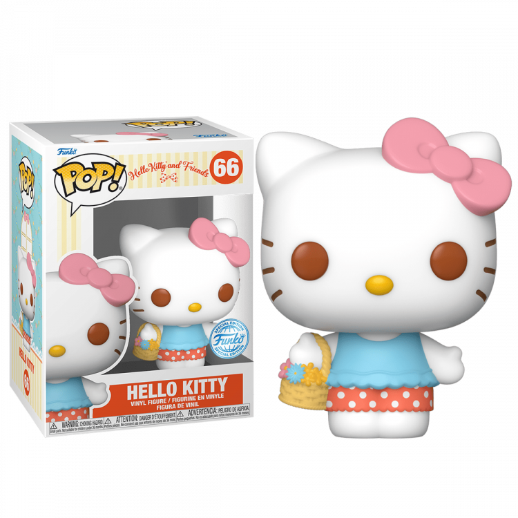 Фигурка Funko POP! Hello Kitty And Friends Hello Kitty with Basket (Exc) (66) 73600