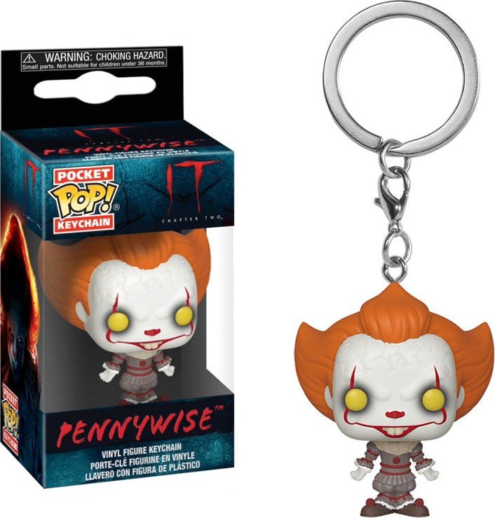 Брелок Funko Pocket POP! Keychain: IT Chapter 2: Pennywise w/ Open Arm 40653-PDQ