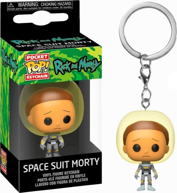 Брелок Funko Pocket POP! Keychain: Rick & Morty: Space Suit Morty 45420-PDQ