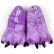 Плюшевые Тапочки Лапки Фиолетовые (большие)