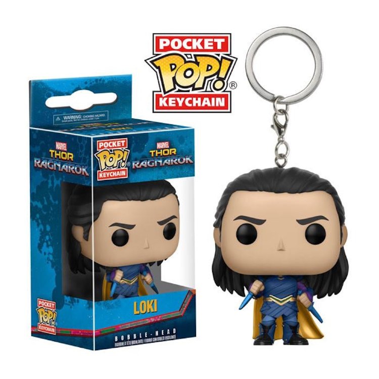 Funko Thor: Ragnarok Pocket POP! Marvel Loki Keychain
